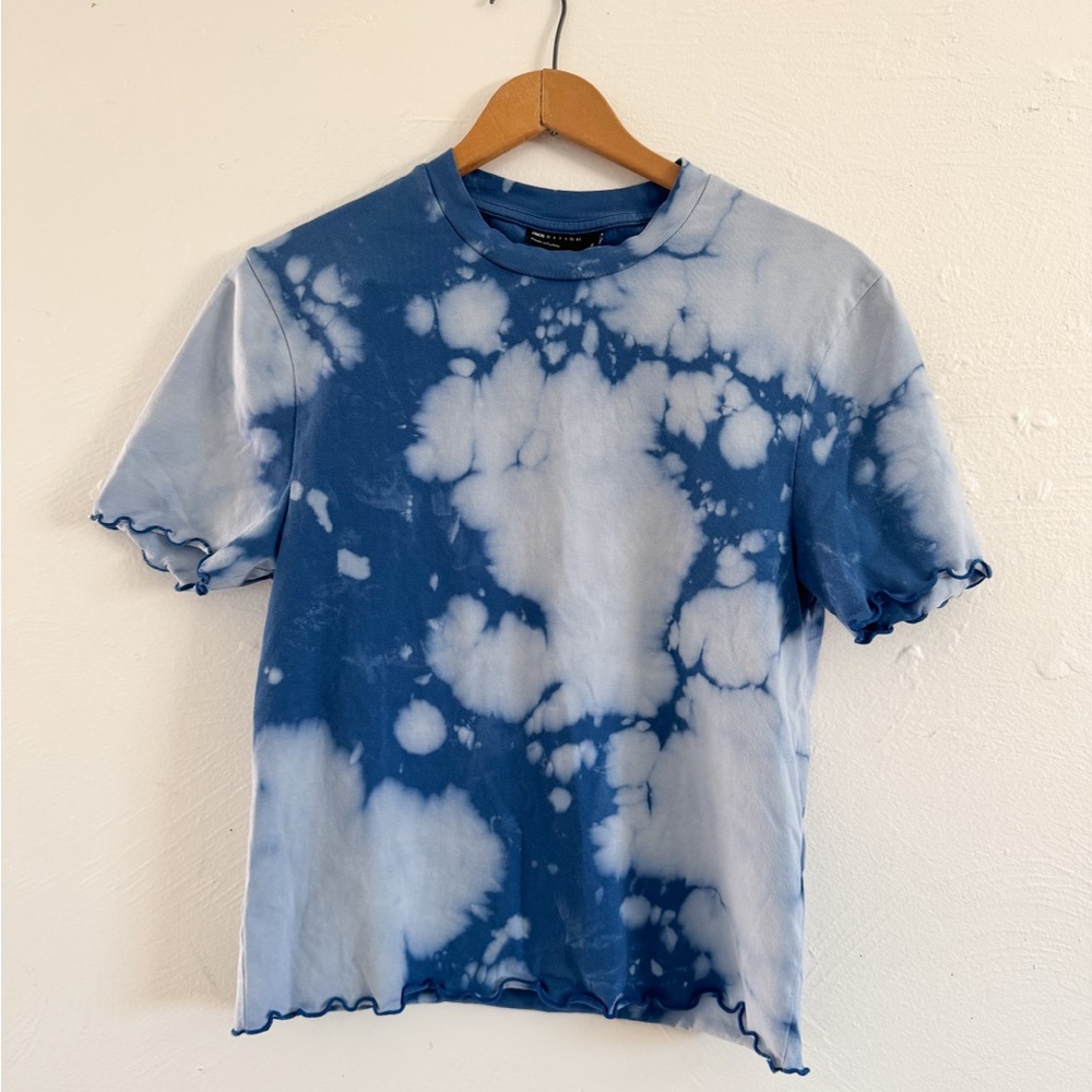 ASOS designs Blue Tie-Dye T-Shirt